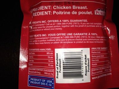 purebites ingredients